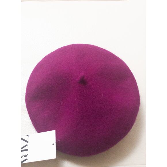 Zara Wool Beret - Picture 6 of 7